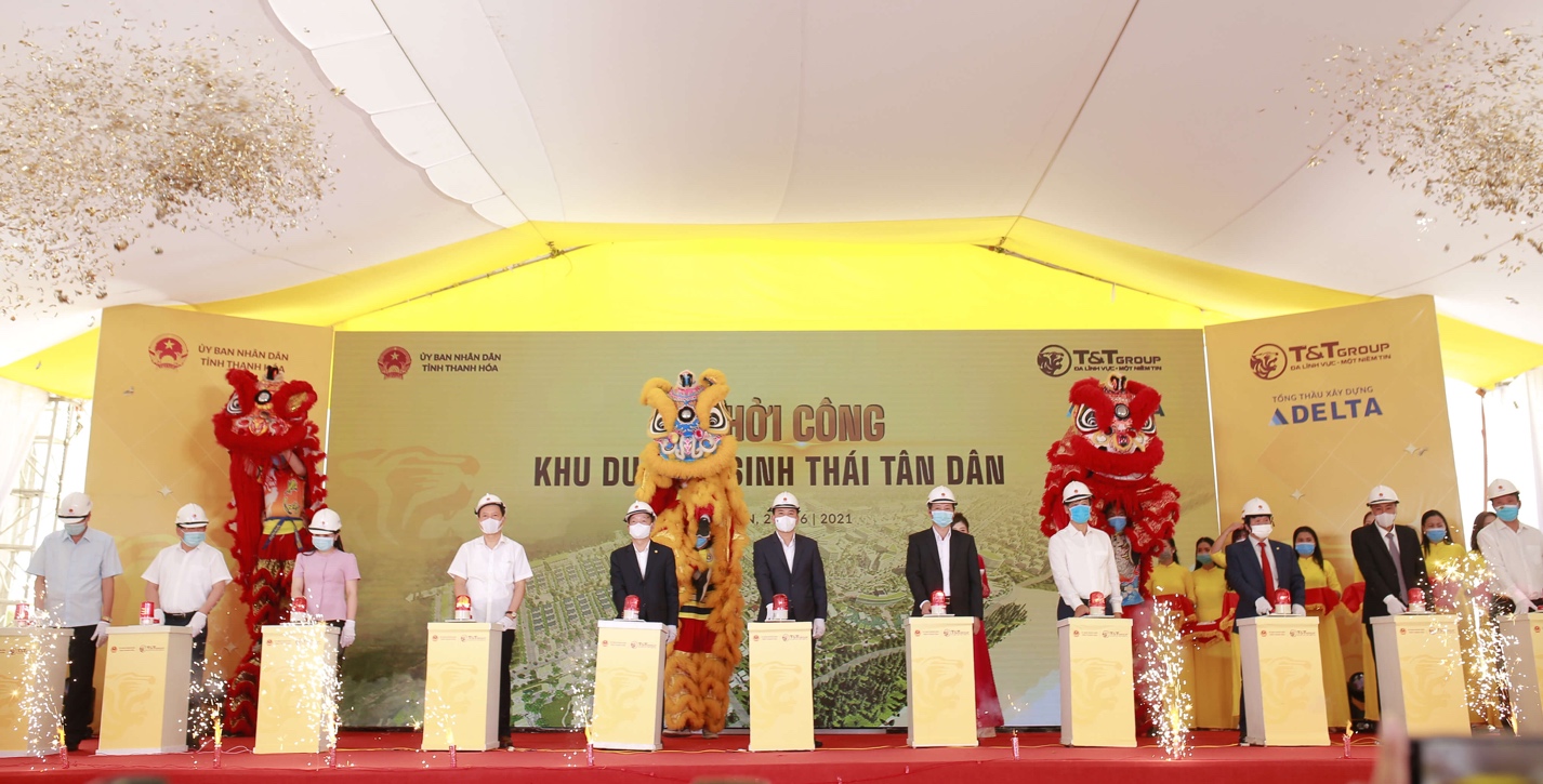 T&T Group khởi công xây dựng khu du lịch sinh thái biển tại Nghi Sơn -Thanh Hóa